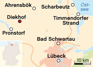 Pronsdorf Landkarte