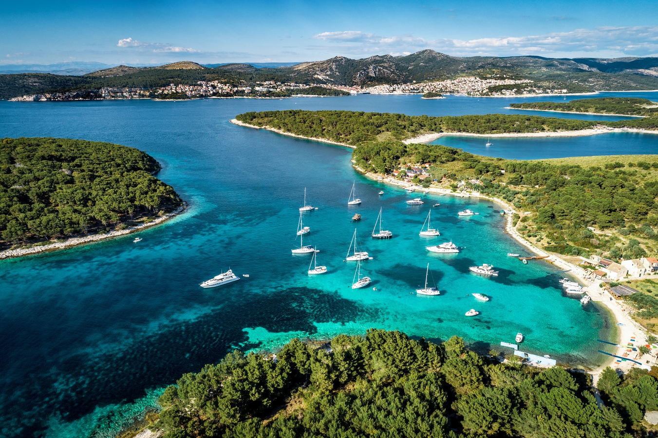 Aerial view of Paklinski Islands in Hvar, Croatia. AdobeStock_362357952_Alen_Ajan.jpeg