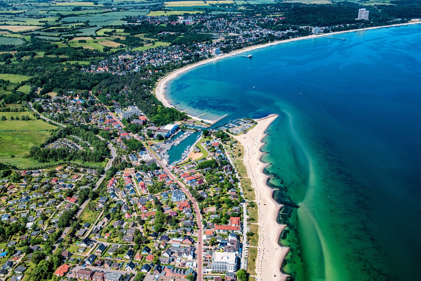 Luftbild Niendorf an der Ostsee