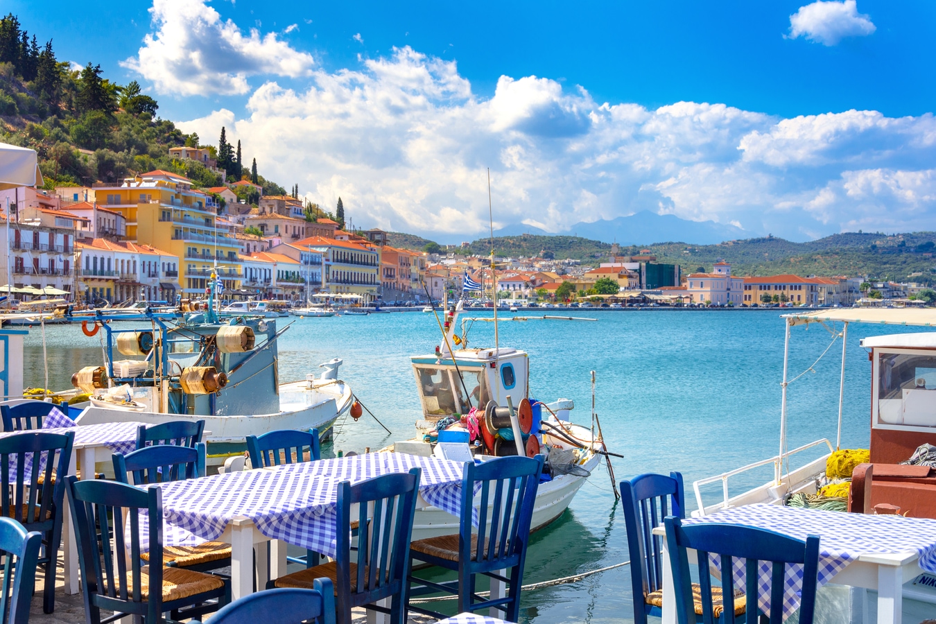 View of the picturesque coastal town of Gythio, Peloponnese, Greece. AdobeStock_221431429_gatsi.jpeg